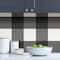 Wallpops Charcoal Farmhouse Plaid Peel & Stick Wallpaper